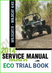 Руководство по ремонту UTV WILDCAT 1000 - WILDCAT 4/4X