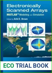 Electronically Scanned Arrays MATLAB Modeling and Simulation