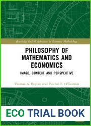 Philosophy of Mathematics and Economics Image, Context and Perspective
