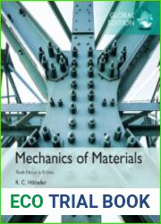 Mechanics of Materials. 10th. Global Edition