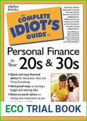 The Complete Idiot|s Guide To Personal Finance in Your 20s and 30s