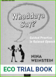 Whaddaya Say? Guided Practice in Relaxed Speech