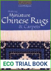 Making Miniature Chinese Rugs & Carpets