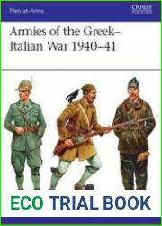 Armies of the Greek-Italian War 1940–41 (Osprey Men-at-Arms 514)