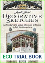 Decorative Sketches Architecture and Design Influenced by Nature in Early 20th-Century Paris