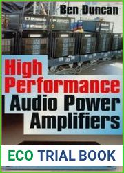 High Performance Audio Power Amplifiers for Music Performance and Reproduction