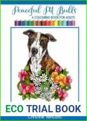 Peaceful Pit Bulls A Friendly Dog (Noninteractive) Colouring Book for Adults