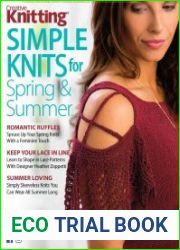 Creative Knitting - Simple Knits for Spring & Summer 2018
