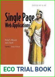Single Page Web Applications javascript end-to-end