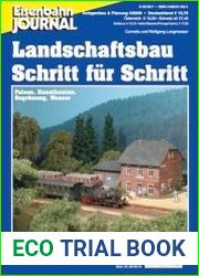 Eisenbahn Journal. Anlagenbau & Planung. Landschaftsbau Schritt fur Schritt