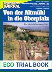Eisenbahn Journal. Anlagenbau & Planung. Von der Altmuhl in die Oberpfalz