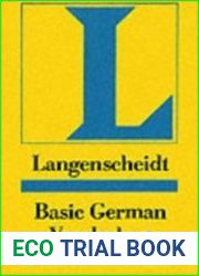 Langenscheidt Basic German Vocabulary