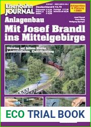 Eisenbahn Journal. Anlagenbau & Planung. Mit Josef Brandl ins Mittelgebirge