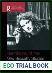 Handbook of the New Sexuality Studies