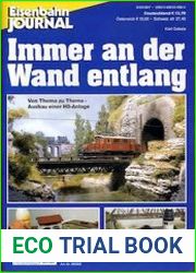 Eisenbahn Journal. Anlagenbau & Planung. Immer an der Wand entlang