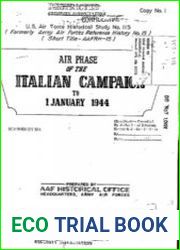Air Phase of the Italian Campaign to 1 January 1944