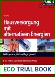 Hausversorgung mit alternativen Energien