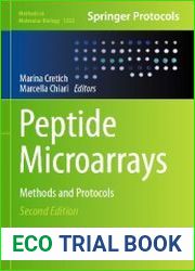 Peptide Microarrays Methods and Protocols, 2nd Edition