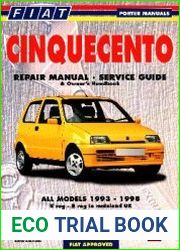 Fiat Cinquecento Workshop Manual