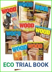 WOOD Magazine - 2017 Full Year Issues Collection (8 Issues)