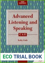Advanced Listening and Speaking