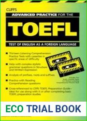 TOEFL Listening Comprehension.