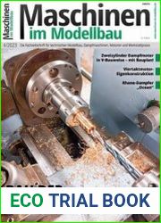 Maschinen im Modellbau 2023-04