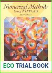 Numerical Methods Using MATLAB, 3rd Edition