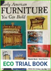 Early American Furniture You Can Build