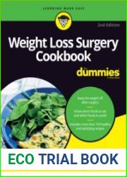 Weight Loss Surgery Cookbook For Dummies