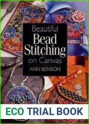 Beautiful Bead Stitching on Canvas