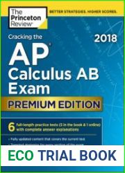 Cracking the AP Calculus AB Exam 2018