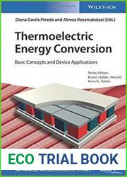 Thermoelectric Energy Conversion Basic Concepts and Device Applications