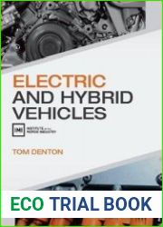 Electric and Hybrid Vehicles