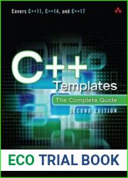 C++ Templates The Complete Guide, 2nd edition