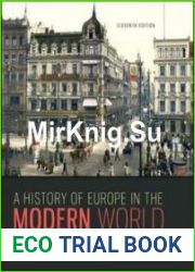 A History of Europe in the Modern World