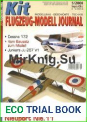 Kit Flugzeug-Modell Journal
