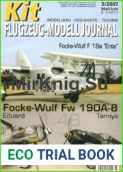 Kit Flugzeug-Modell Journal