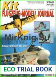 Kit Flugzeug-Modell Journal