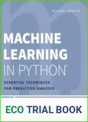 Machine Learning in Python Essential Techniques for Predictive Analysis