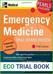 Emergency Medicine Oral Board Review Pearls of Wisdom, Fifth Edition