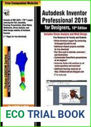 Autodesk Inventor Professional 2018 for Designers, 18th Edition
