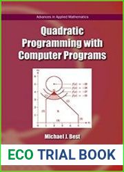 Quadratic Programming with Computer Programs