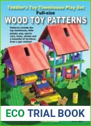 Toddler|s Toy Townhouse Play Set Full Size Wood Toy Patterns