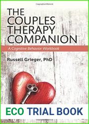 The Couples Therapy Companion A Cognitive Behavior Workbook