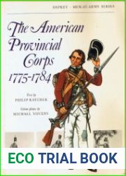 The American Provincial Corps 1775–84