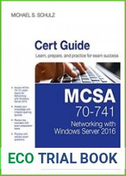 MCSA 70-741 Cert Guide Networking with Windows Server 2016