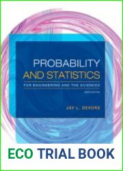 Probability and Statistics for Engineering and the Sciences, 9th Edition