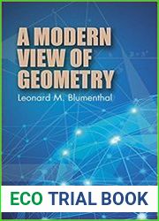 A Modern View of Geometry (Dover Books on Mathematics)