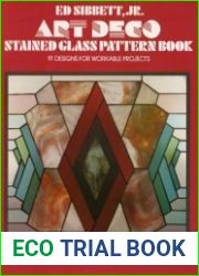 Art Deco Stained Glass Pattern Book